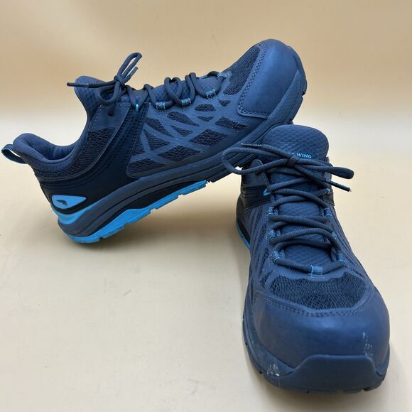 Red Wing #2348 Cooltech Athletic Safety Toe Shoe Lace Up Sneakers Womens 11 Teal - Picture 1 of 8